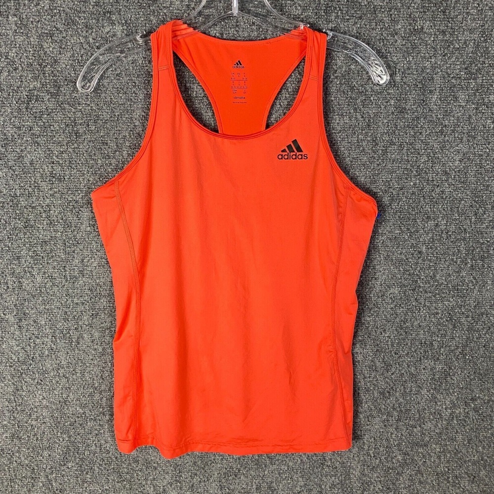 Adidas Tank Top Women's Small Climalite 8-10 Polyester Blend Adults S